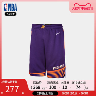 NBA篮球服太阳队勇士队同款 短裤 户外运动篮球球裤 青少年夏季