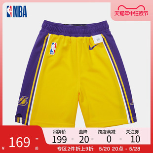 婴童0 3Z2T1BACA 球队同款 正品 款 4岁篮球裤 NBA童装 舒适爬爬裤 夏季