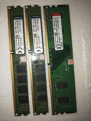 三条金士顿内存条230处理kvr16n11s8/4三代内1.