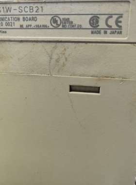 欧姆龙PLCCS1W-SCB21剪线拆机成色一般