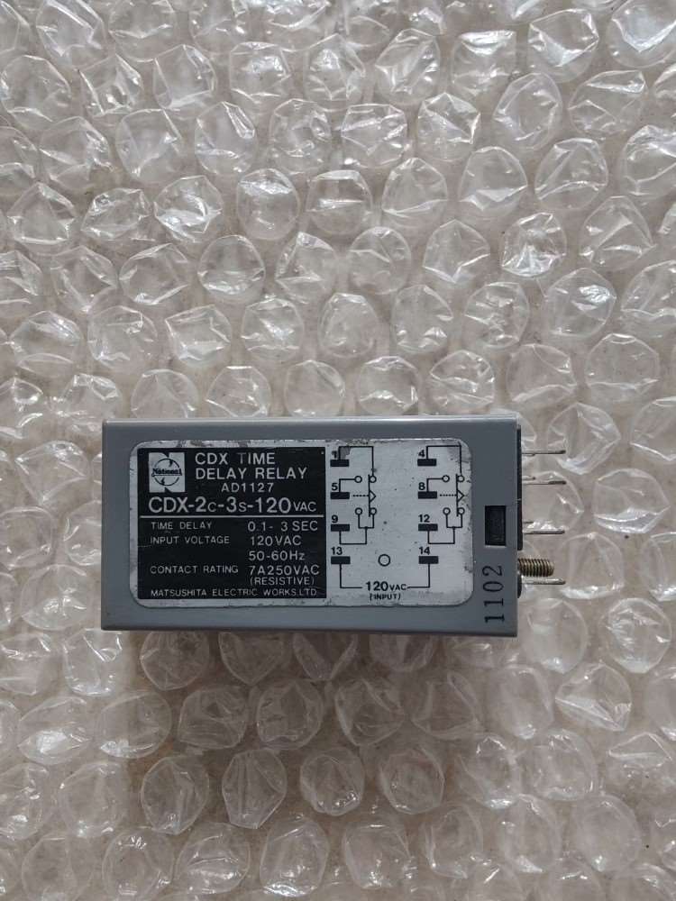 拆机松下CDX-2C-3S-120VAC1个
