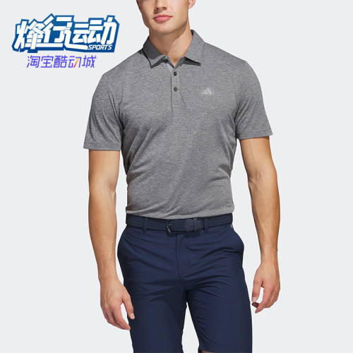 Adidas/阿迪达斯正品夏季男士透气印花运动休闲翻领POLO衫IA5449