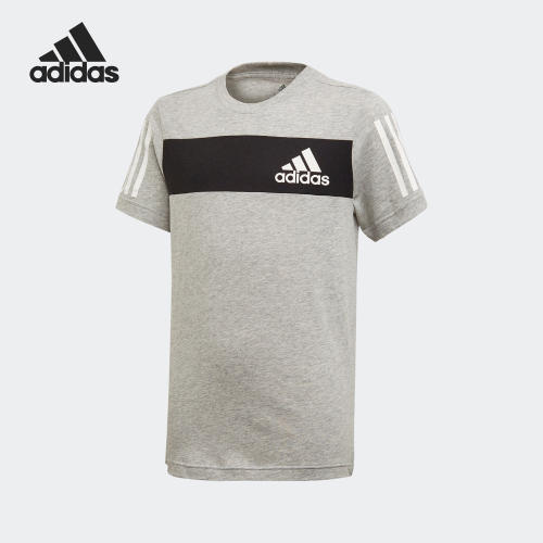 Adidas/阿迪达斯正品 YB SID TEE小童运动透气短袖上衣ED6502