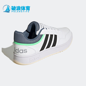 Adidas/阿迪达斯正品NEO男士透气低帮篮球运动系带经典板鞋GY4733