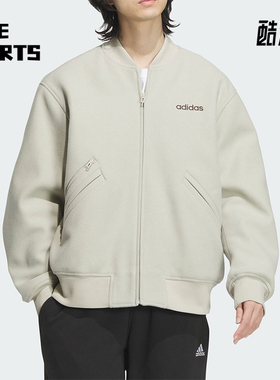 Adidas/阿迪达斯正品秋冬男女运动保暖宽松飞行员休闲棉服JL9565