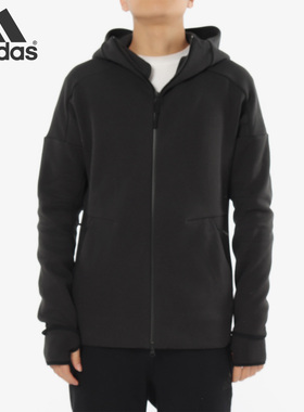Adidas/阿迪达斯正品男子舒适连帽运动休闲夹克外套 CW6482