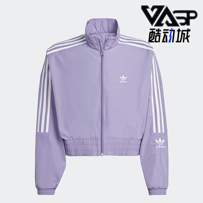 阿迪达斯大童轻薄透气夹克外套