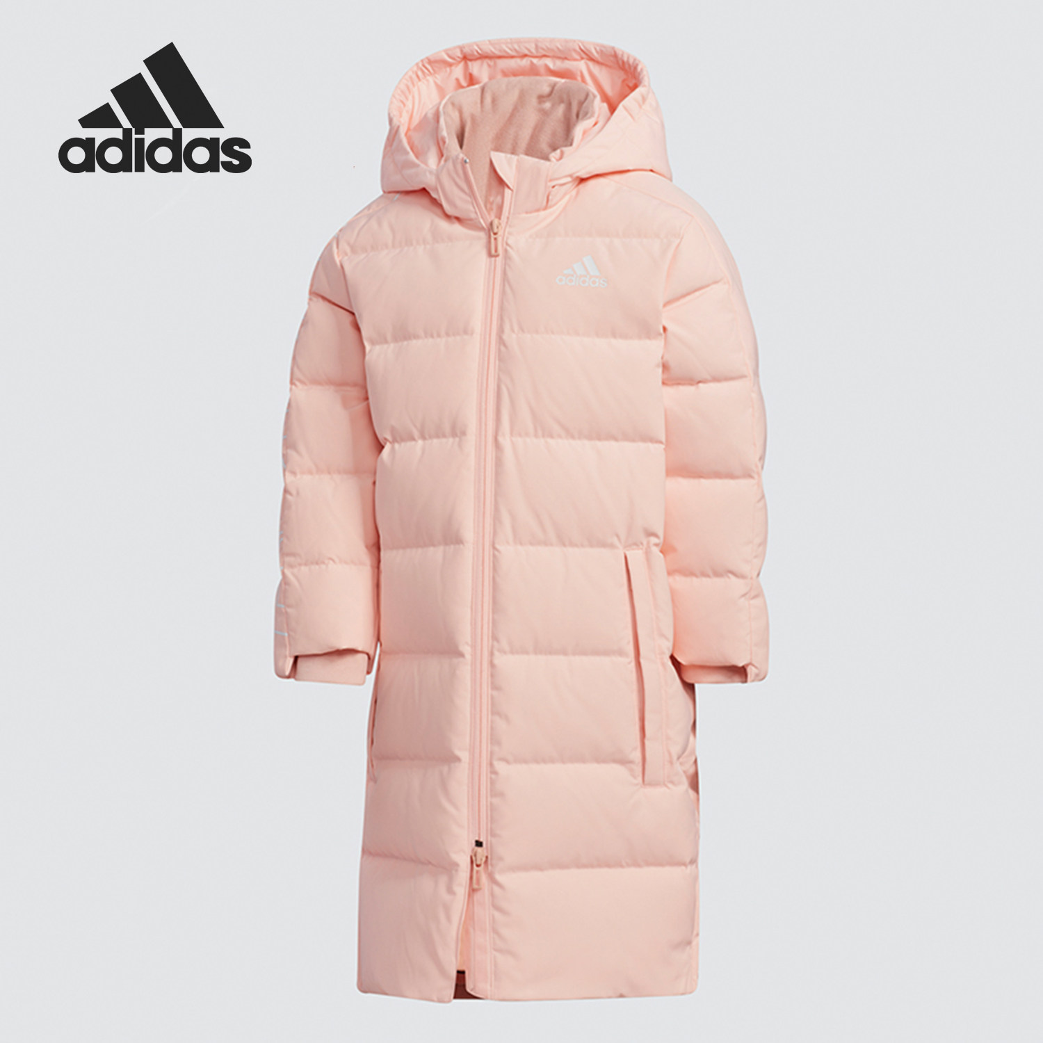 Adidas/阿迪达斯正品新款儿童装冬季训练休闲运动羽绒服 GL1339