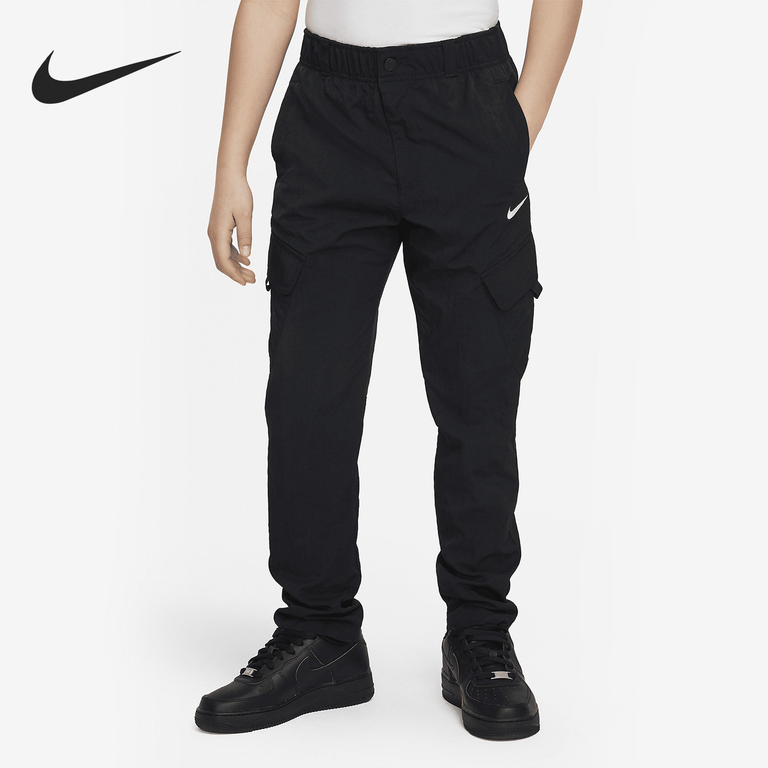 Nike/耐克正品新款儿童运动户外训练简约休闲长裤FD3239-010,运动服/休闲服装,运动长裤,淘宝优惠券,粉丝福利购,淘宝优惠卷