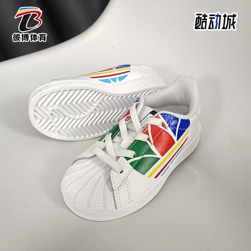 阿迪达斯三叶草小童运动休闲鞋
