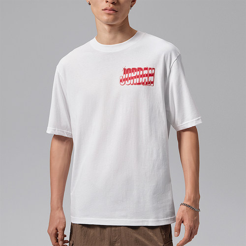 Nike/耐克正品Jordan Brooklyn男士o印花短袖T恤IX1572-100