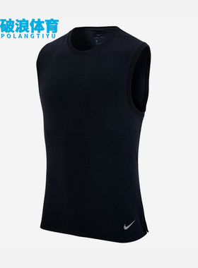 Nike/耐克正品Dri-FIT运动背心新款男经典黑色运动背心CN9819-010
