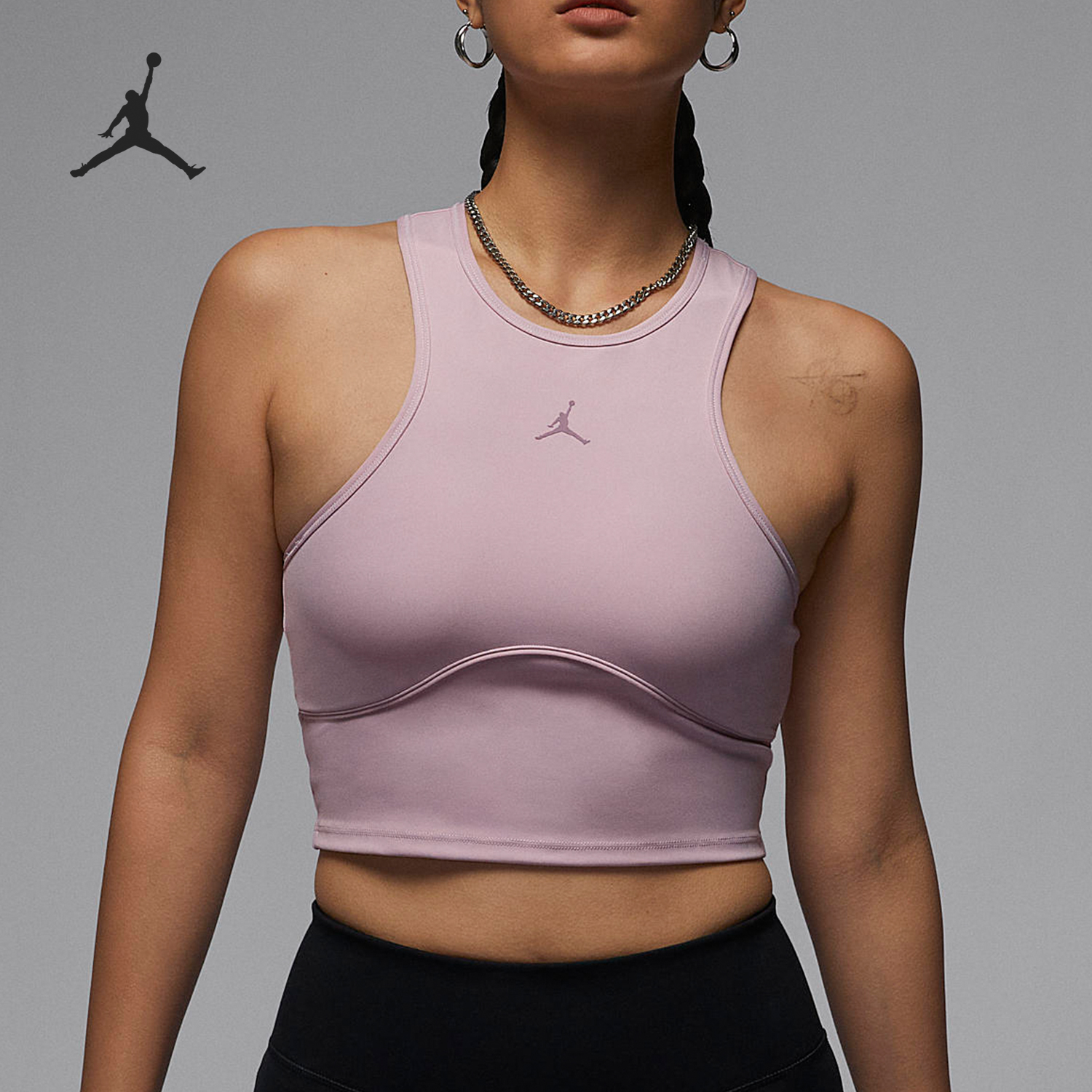 Nike/耐克正品JORDAN SPORT 女士训练运动紧身背心FN5157-513