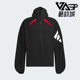 阿迪达斯正品 FUSTL Adidas HOODIE男士 简约连帽卫衣JW4640