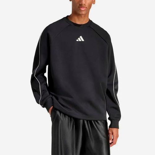 Adidas/阿迪达斯正品男士圆领运动套头经典休闲长袖卫衣JZ2767