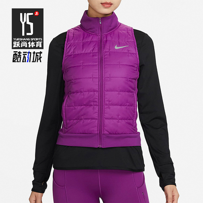 Nike/耐克正品THERMA-FIT女士跑步训练经典保暖棉马甲DD6085-503