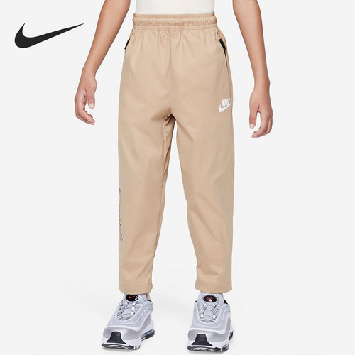 Nike/耐克正品当季新款小童梭织透气运动长裤HF2149-200