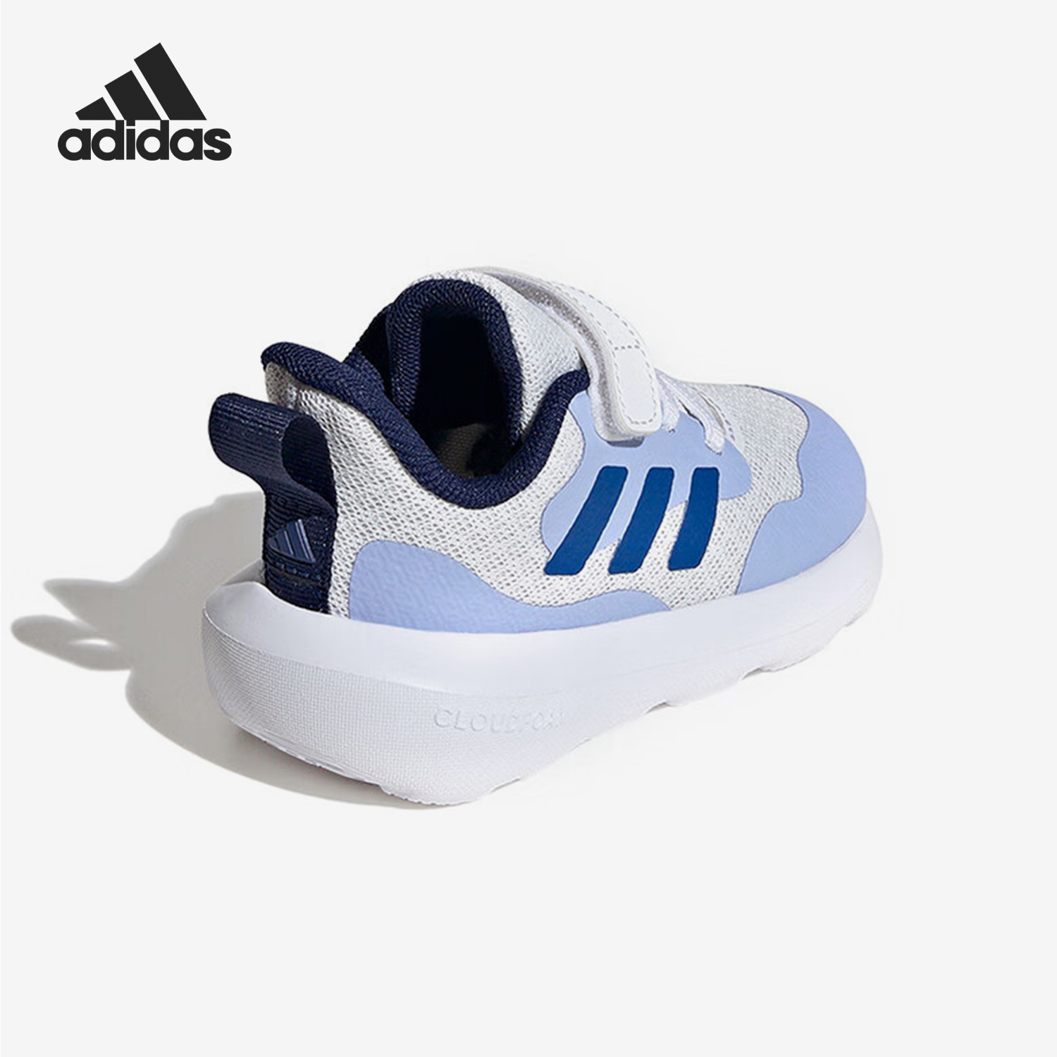 Adidas/阿迪达斯正品24秋季新款小童魔术贴运动跑步鞋IF4097