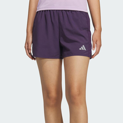 Adidas/阿迪达斯正品夏季女士透气跑步轻薄侧开叉运动短裤KS3533