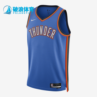 Nike/耐克正品Oklahoma Swingman男士透气无袖T恤DN2147-403