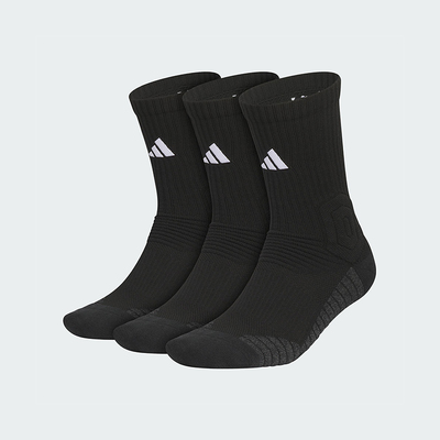 Adidas/阿迪达斯正品2025新款男女针织经典运动袜三双装KE7806