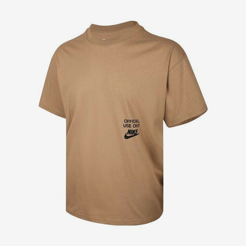 Nike/耐克正品夏季男士落肩字母印花logo宽松短袖T恤HJ0775-297
