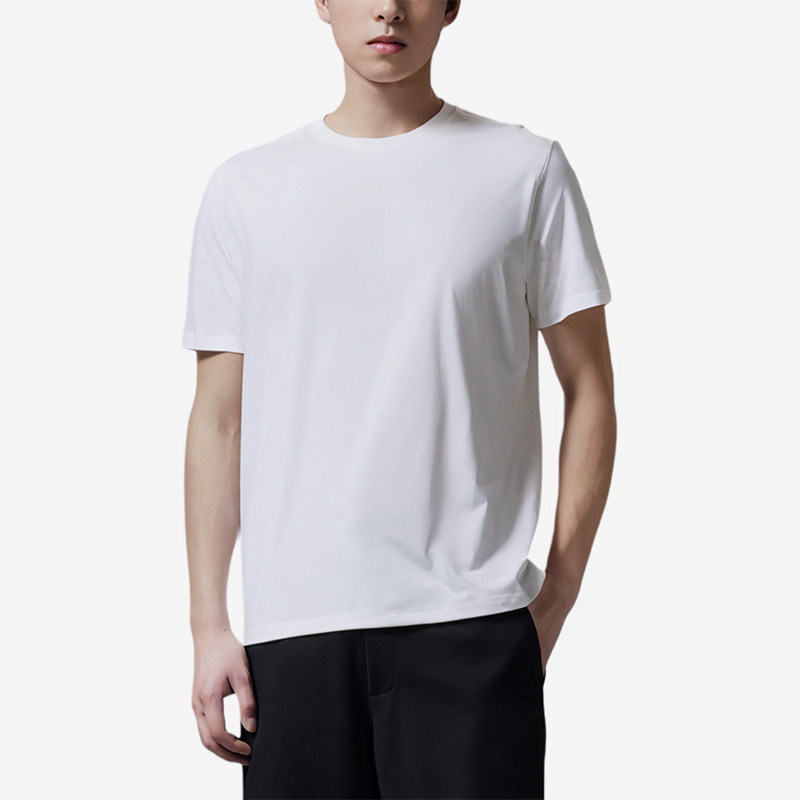 Nike/耐克正品JORDAN新款男白色亲肤纯色经典短袖T恤AJ1159-100