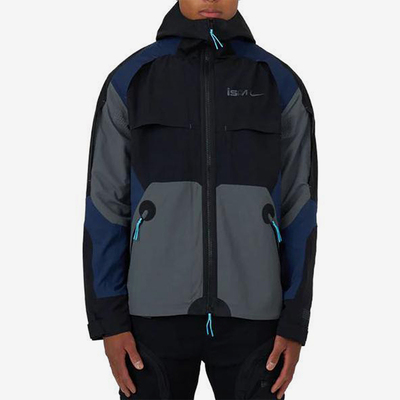 Nike/耐克正品秋冬男士跑步运动休闲经典拼接宽松外套FB2369-010