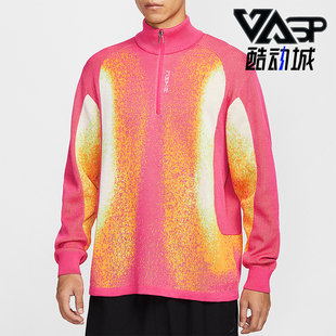 耐克正品 休闲热成像图案保暖毛衣HV1412 2025秋季 男士 645 款 Nike