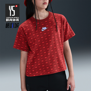 大童透气时尚 夏季 潮流复古经典 短袖 689 Nike T恤IB4463 耐克正品