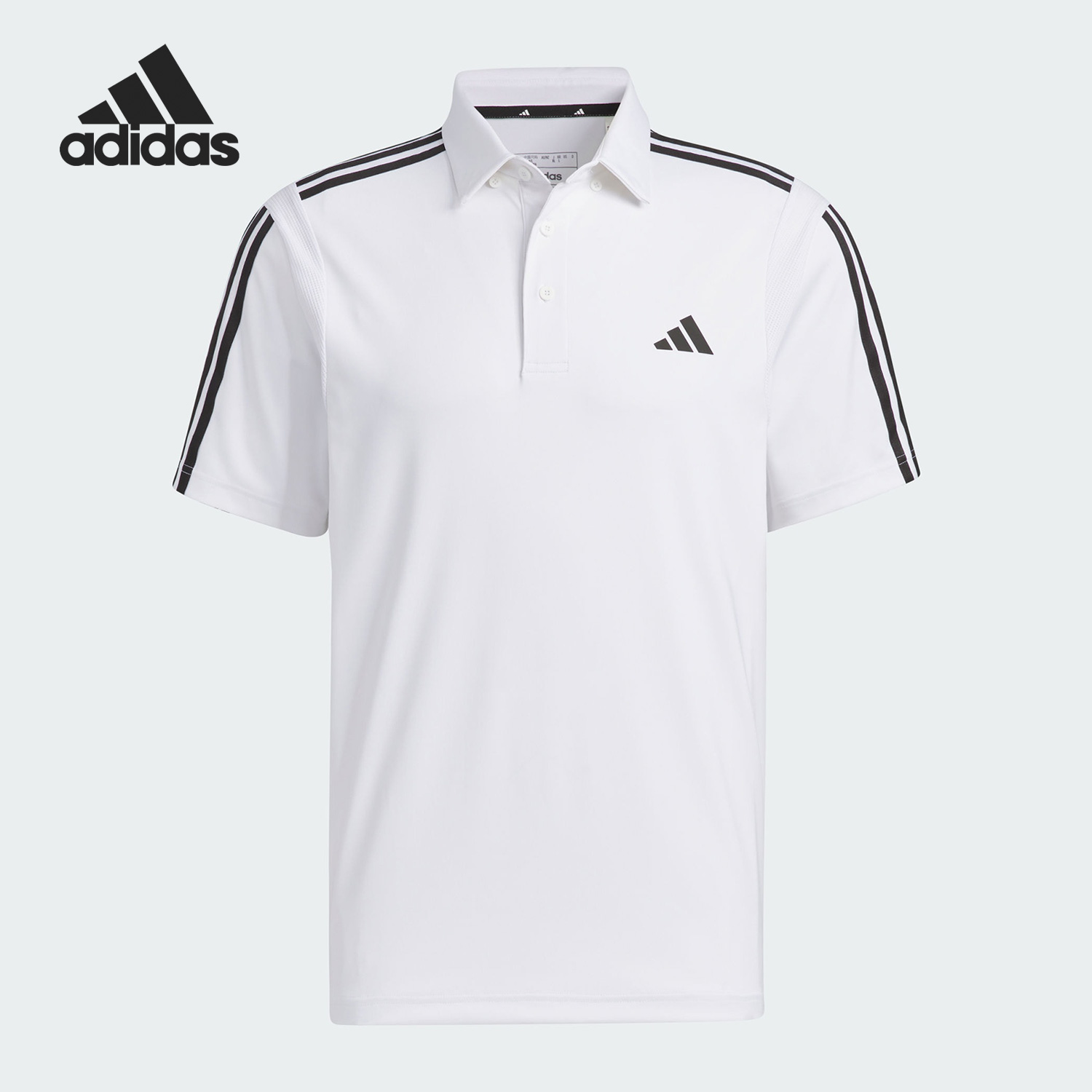 Adidas/阿迪达斯正品男子翻领高尔夫运动短袖POLO衫HY0931