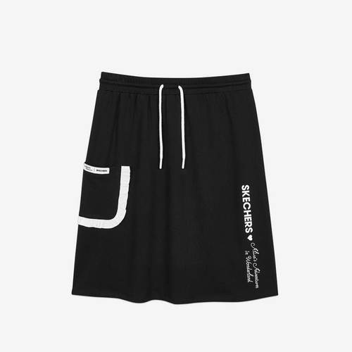 Skechers/斯凯奇正品当季新款女子休闲时尚舒适运动半身裙