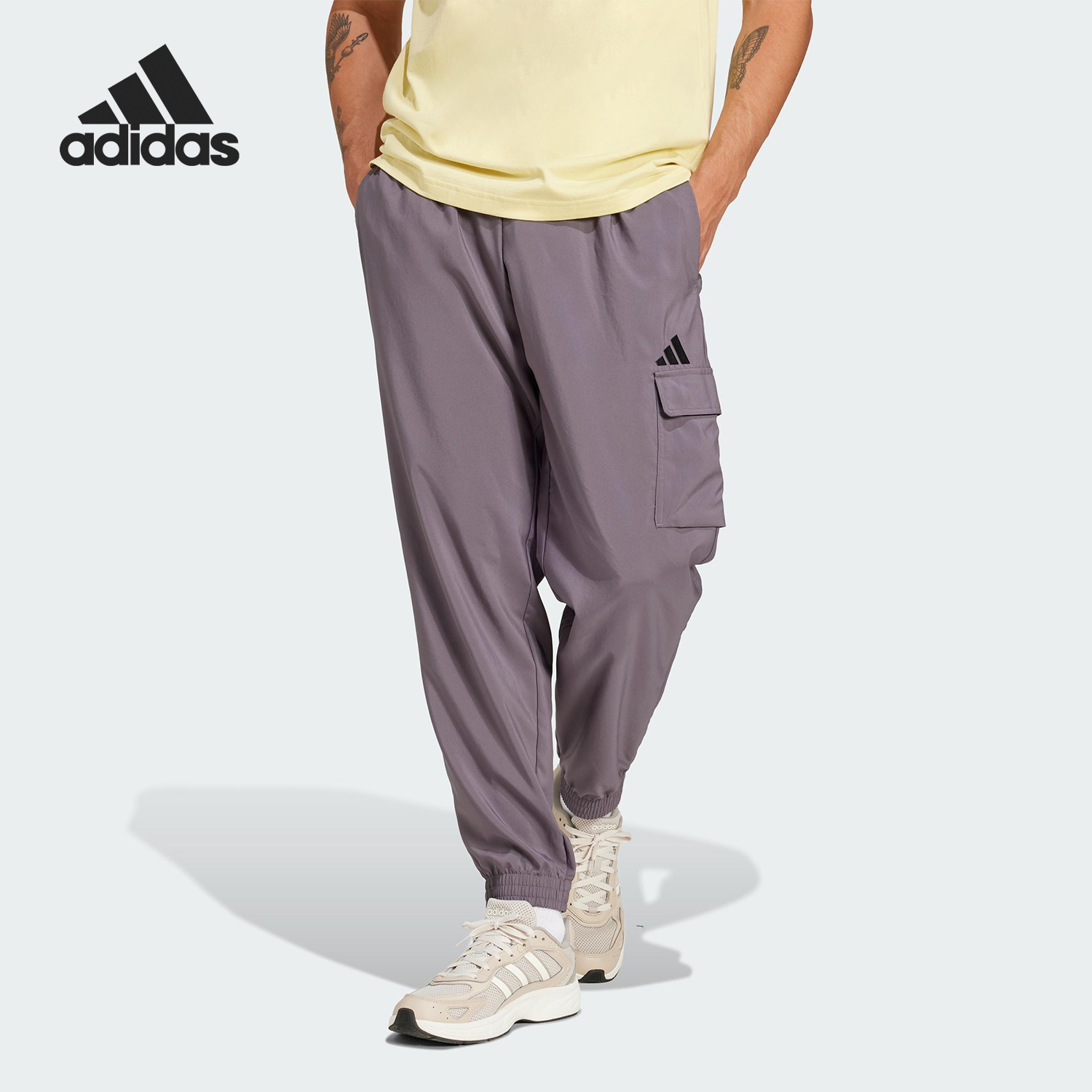Adidas/阿迪达斯官方正品M SL CARGO PT男士梭织运动长裤JD1822