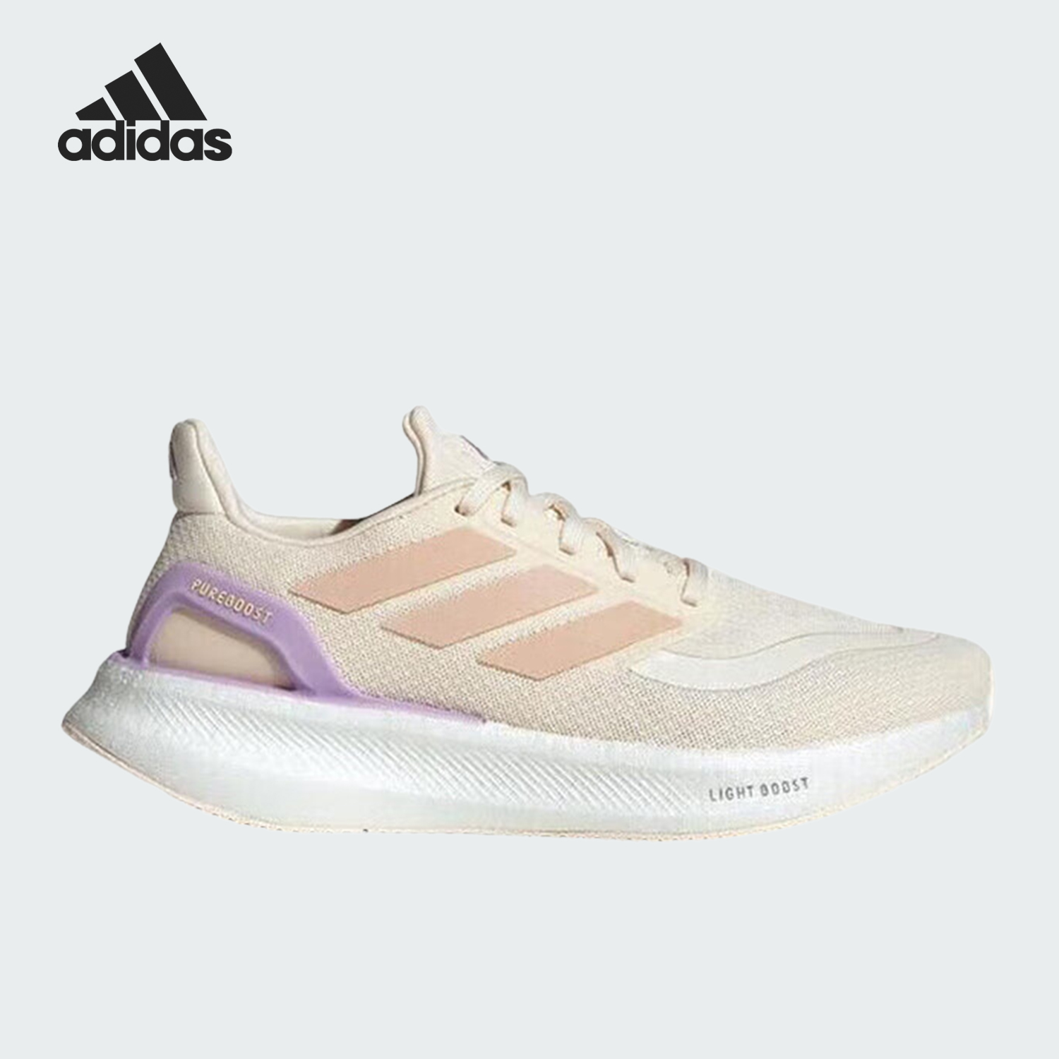 Adidas/阿迪达斯官方正品PUREBOOST 5 W女士减震耐磨跑步鞋JR3000