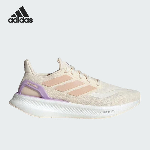 Adidas/阿迪达斯官方正品PUREBOOST 5 W女士减震耐磨跑步鞋JR3000