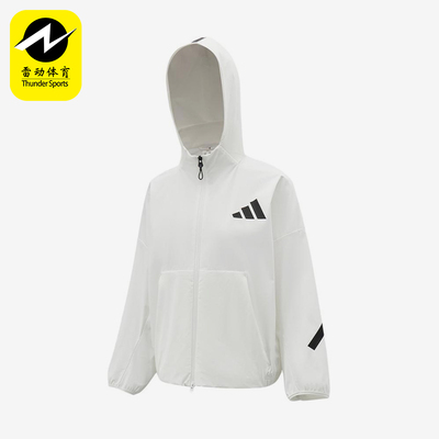Adidas/阿迪达斯正品Z.N.E.连帽拉链夹克经典女夹克外套KD8474