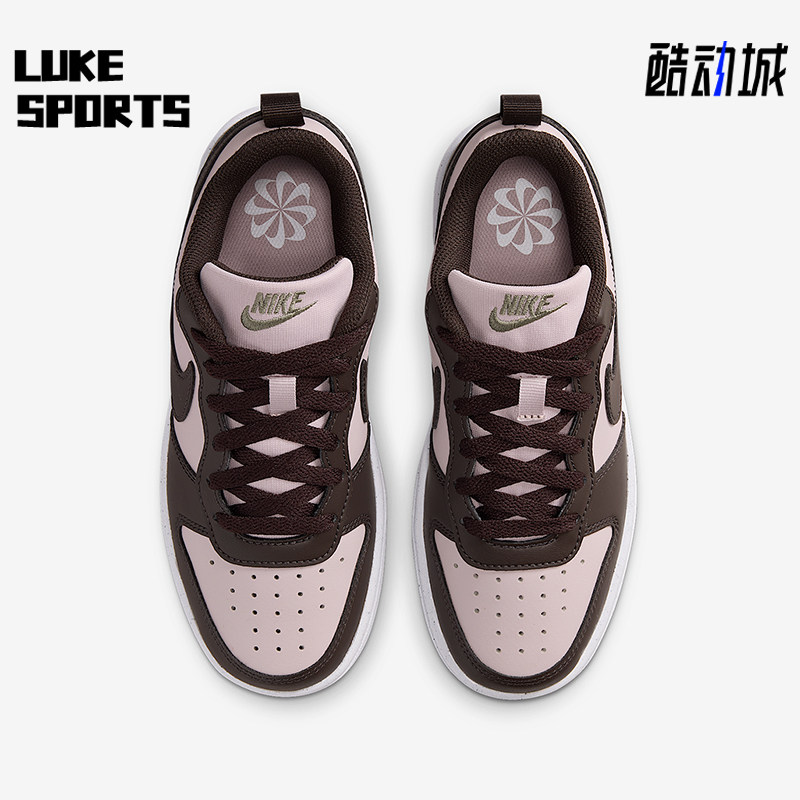 Nike/耐克正品Court Borough GS女子大童经典轻便板鞋DV5456-601