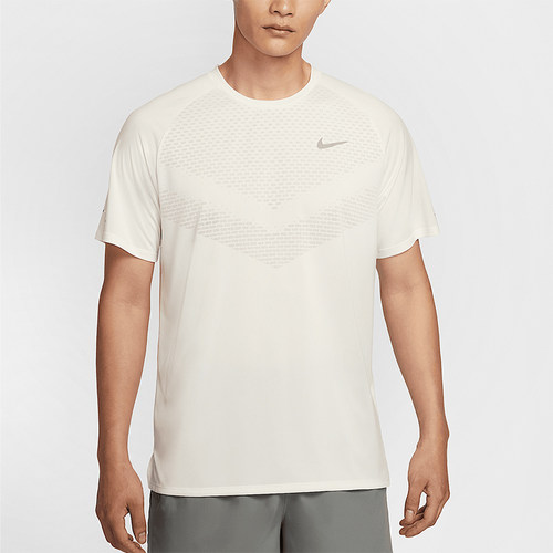 Nike/耐克正品DRI-FIT ADV男士跑步透气针织短袖HV5204-133