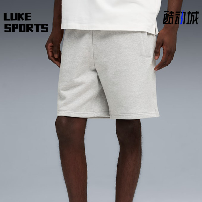 Puma/彪马正品SELECTESENTIALS新款男经典浅灰色短裤634776-04