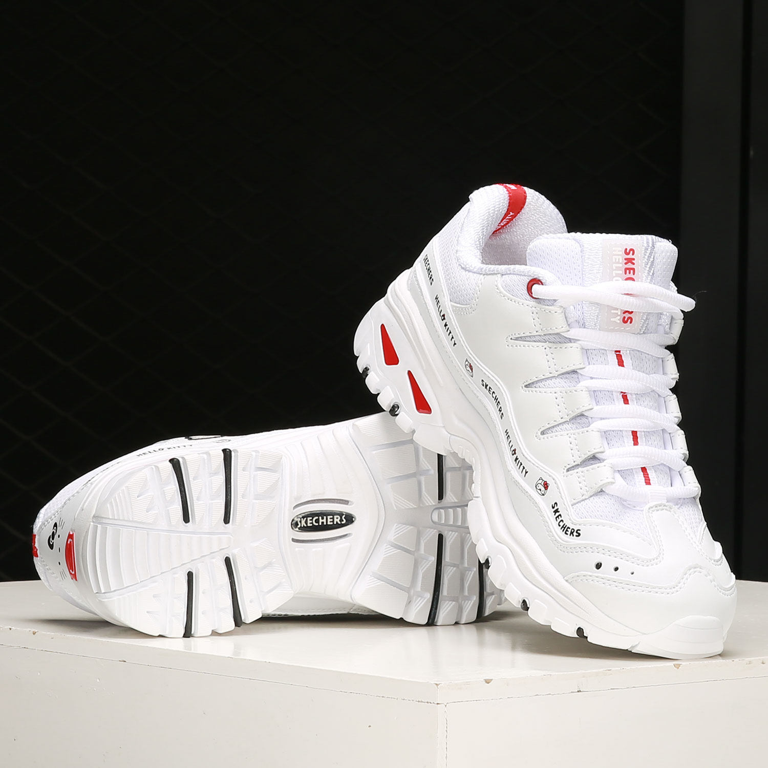 Skechers/斯凯奇正品D'LITES ENERGY 女子休闲厚底耐磨运动鞋,运动鞋new,运动休闲鞋,淘宝优惠券,粉丝福利购,淘宝优惠卷