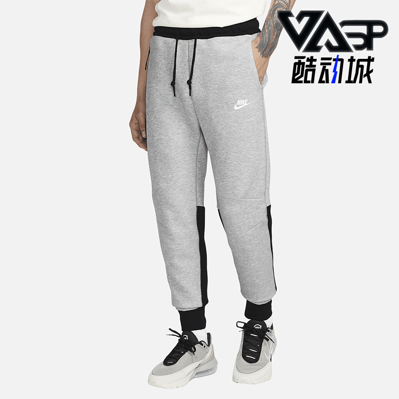 耐克男士休闲系带针织运动长裤