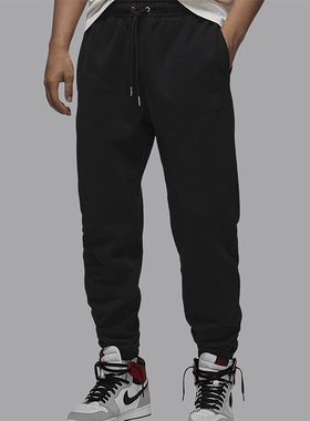 Nike/耐克正品JORDAN男士运动束脚休闲薄绒长裤FV7252-010