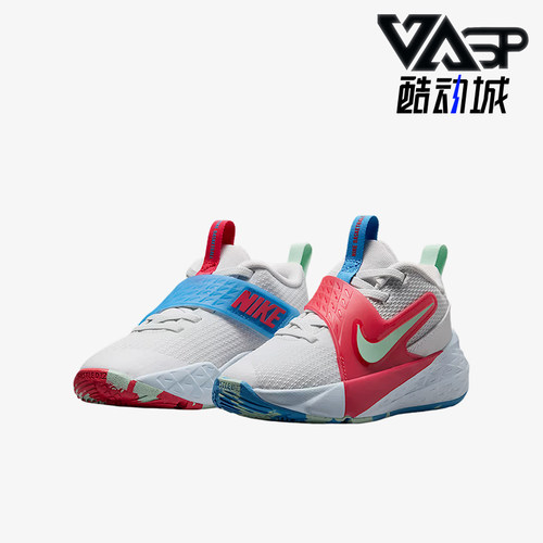 Nike/耐克正品Team Hustle D 12小童缓震篮球鞋IM7807-100