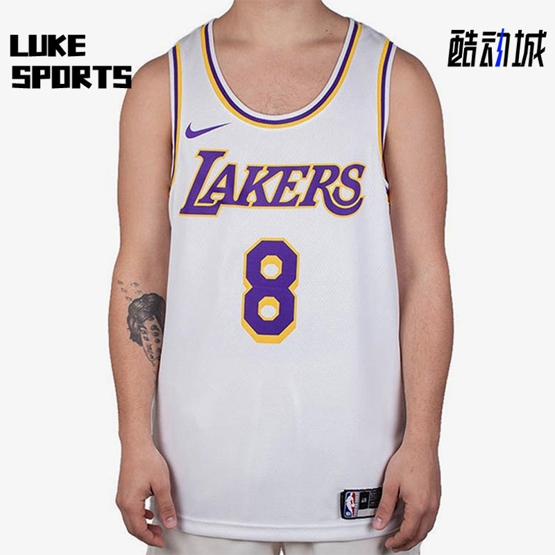 Nike/耐克正品湖人队球迷版男士透气篮球运动背心CI9503-100