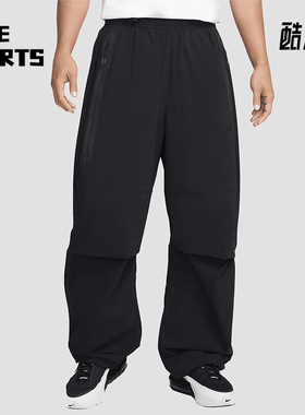 Nike/耐克正品Tech男士梭织宽松运动休闲运动耐穿长裤HM7159-010