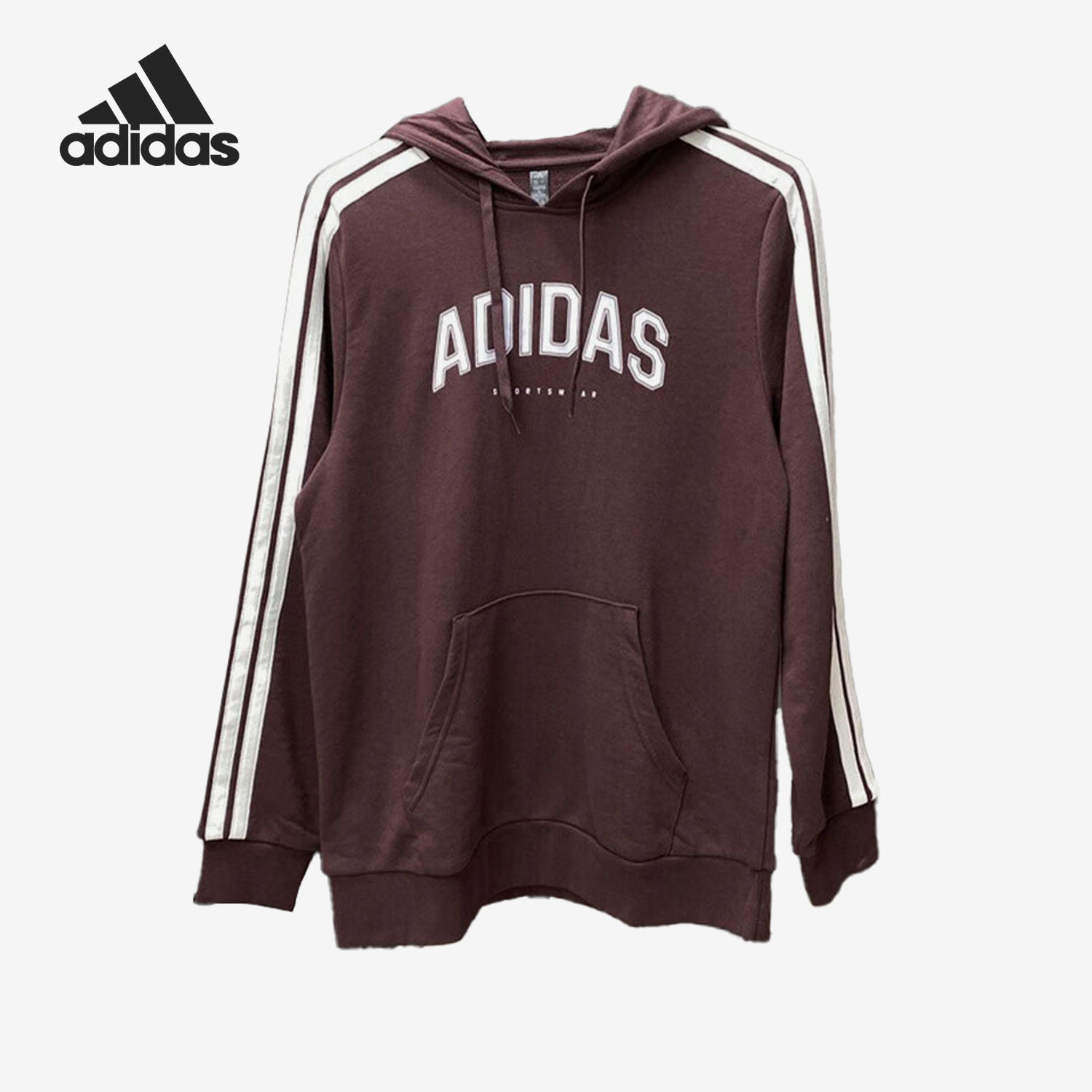 Adidas/阿迪达斯正品2025春秋男女针织宽松休闲卫衣JV9150