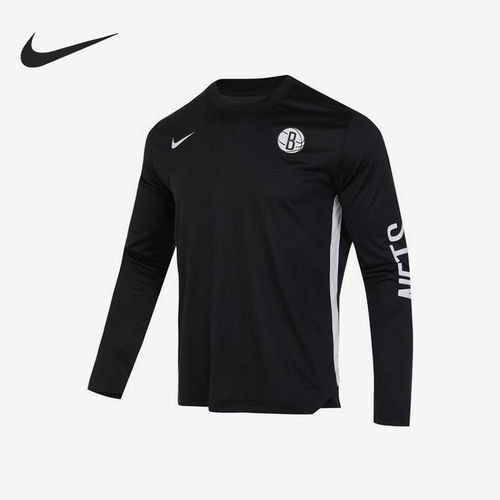 Nike/耐克正品DRIFIT NBA男士运动训练透气长袖FB3465-010