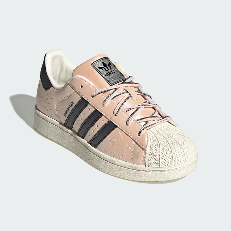 Adidas/阿迪达斯正品三叶草女士休闲运动耐磨低帮系带板鞋JR6985