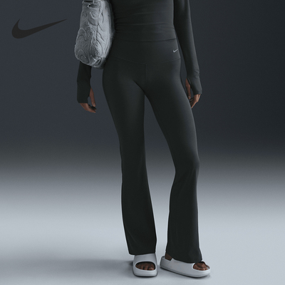Nike/耐克正品Zenvy女士紧身提臀时尚简约喇叭裤FV7922-338