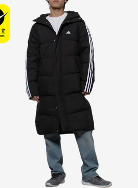 Adidas/阿迪达斯正品MustHave3SRegularFit长款羽绒服JG5958